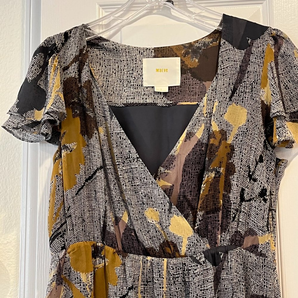 Brown and Tan dress